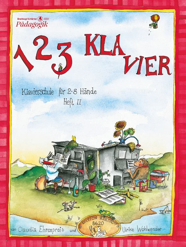 1 2 3 Piano for 2-8 Hands – Book 2