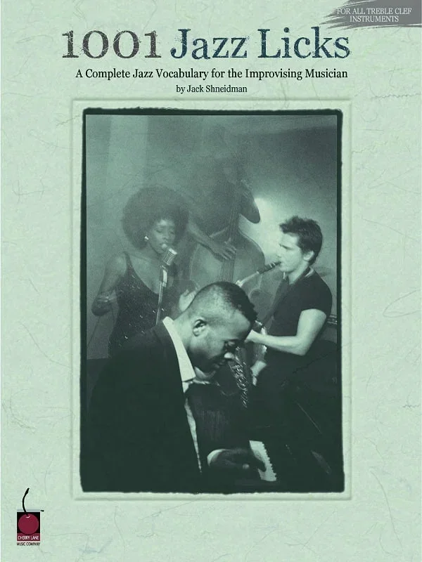 1001 Jazz Licks 1001 All Treble Clef Instrumental (Softcover Book)