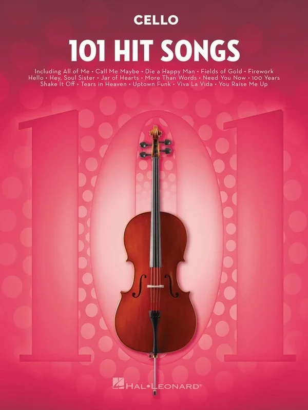 101 Hit Songs For Cello (Softcover Book)