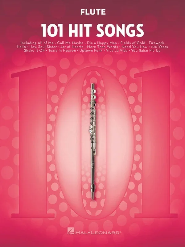 101 Hit Songs For Flute (Softcover Book)