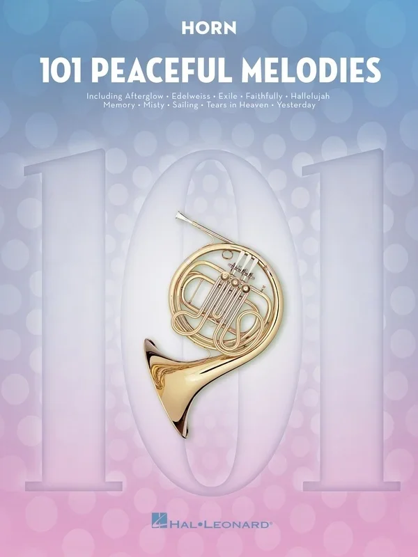 101 Peaceful Melodies For French Horn Softcover Book (French Horn)