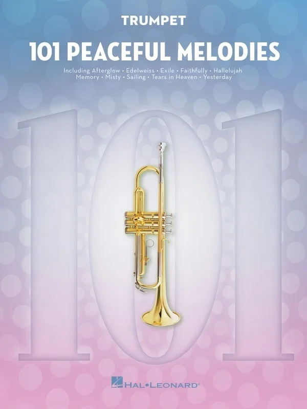 101 Peaceful Melodies For Trumpet Softcover Book (Trumpet)