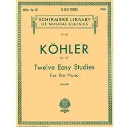 12 Easy Studies, Op. 157 – Piano
