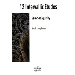 12 Intervalic Etudes – Saxophone