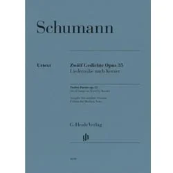 12 Poems Op. 35 – Medium Voice and Piano