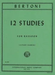 12 Studies – Bassoon