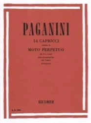 14 Capricci and Moto Perpetuo – Clarinet Unaccompanied