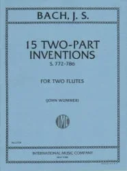 15 2-Part Inventions – Flute Duet
