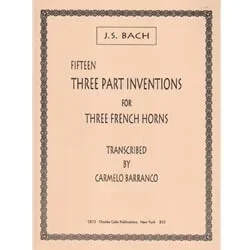 15 3-Part Inventions – Horn Trio