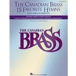 15 Favorite Hymns for Brass Quartet or Quintet – Trumpet 2