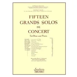 15 Grands Solos de Concert – Oboe and Piano