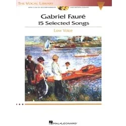15 Selected Songs (Book and CD) – Low Voice