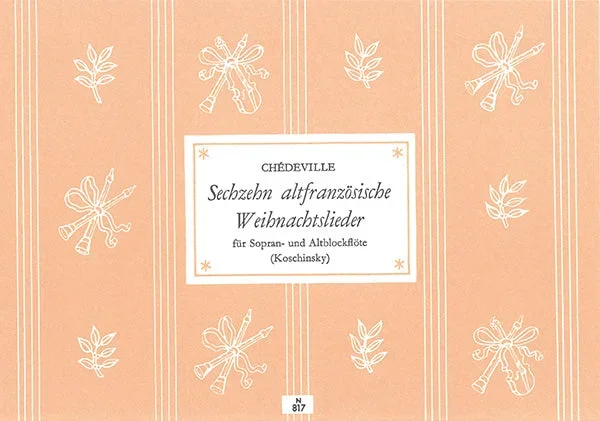 16 Old French Christmas Carols (arr. for recorder duet)
