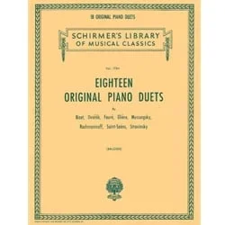 18 Original Piano Duets – 1 Piano 4 Hands