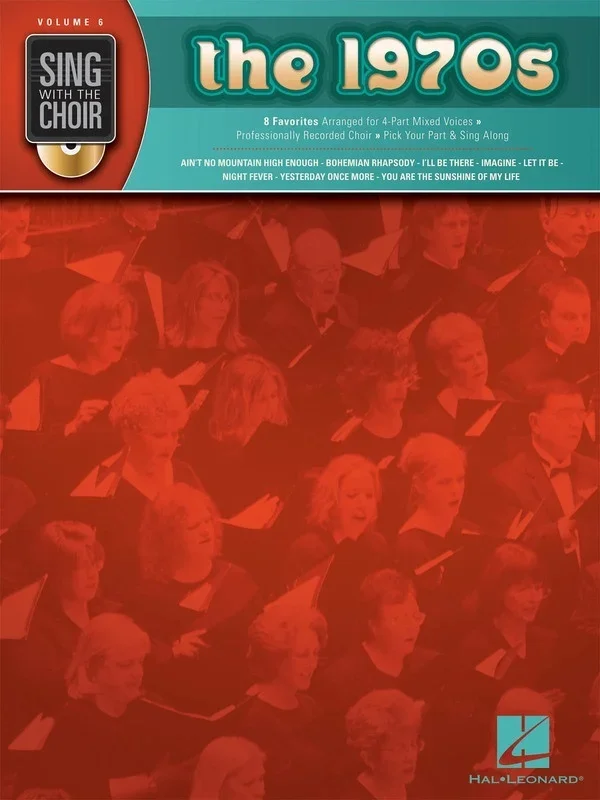 1970S Sing With The Choir Book/CD V6 (Softcover Book/CD)