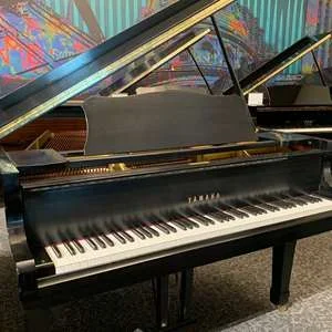 1990 Yamaha G1J Baby Grand Piano – Satin Ebony