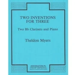 2 Inventions for 3 – Clarinet Duet and Piano