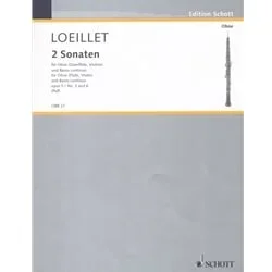 2 Sonatas – Oboe (Flute, Violin) and Basso Continuo