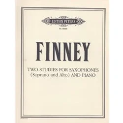 2 Studies for Saxophones (Soprano & Alto) and Piano