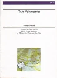 2 Voluntaries – Flute, Violin and Cello (or Flute Trio)
