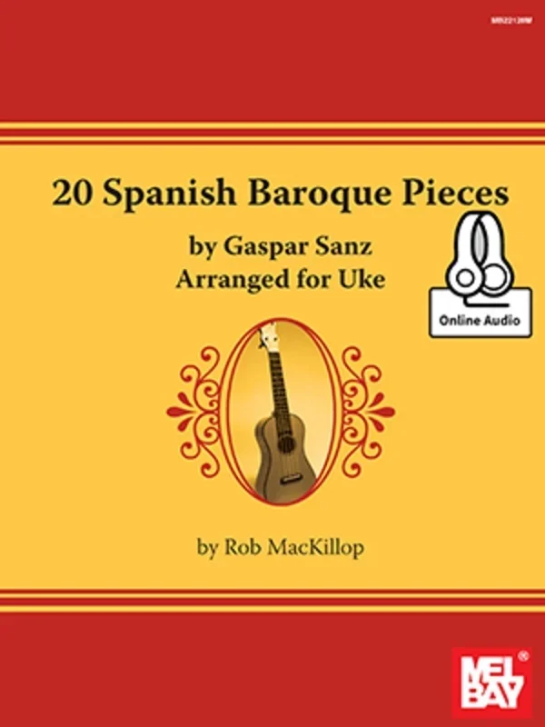 20 Spanish Baroque Pieces Gasper Sanz Book/CD