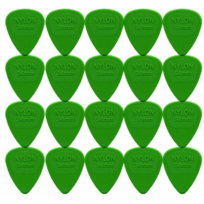 20 x Jim Dunlop Midi Standard .94MM Gauge Guitar Picks 443R Green