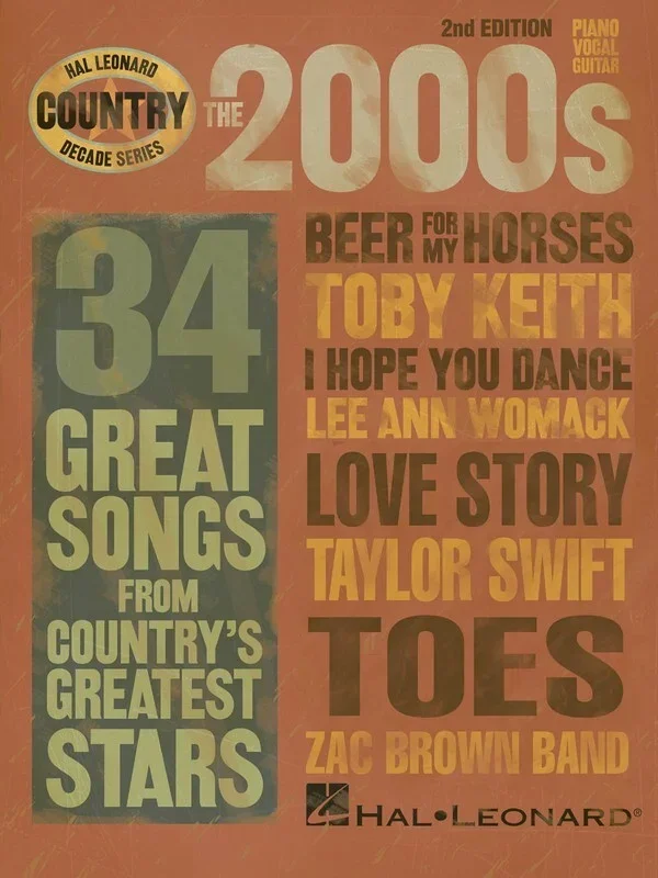 2000S Country Decade Series PVG (Softcover Book)