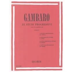 22 Progressive Studies – Clarinet