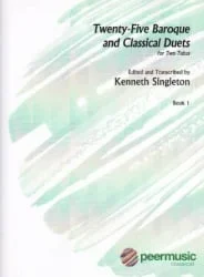 25 Baroque and Classical Duets, Book 1 – Tuba Duet