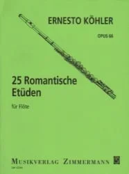 25 Romantic Etudes, Op. 66 – Flute