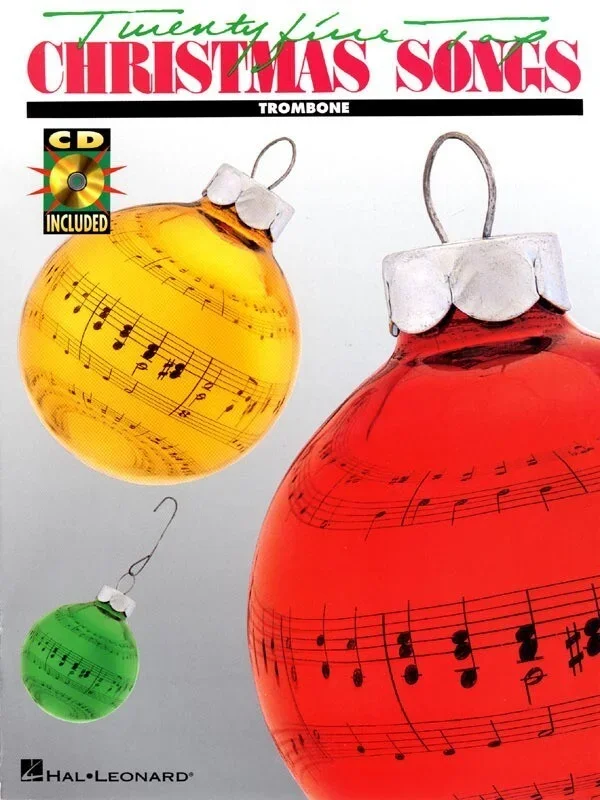 25 Top Christmas Songs Trombone Book/CD
