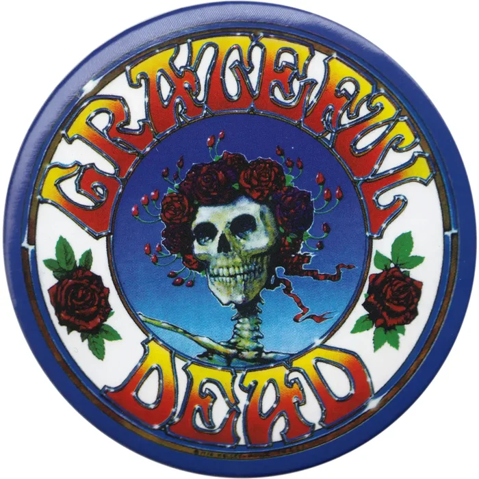 3″ Magnet – Grateful Dead – Bertha Skeleton and Roses