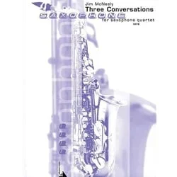 3 Conversations – Sax Quartet SATB