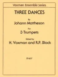 3 Dances – Trumpet Trio
