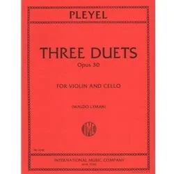 3 Duets, Op. 30 – Violin and Cello Duet