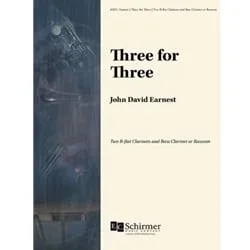 3 for 3 – Clarinet Trio