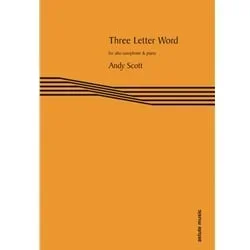 3 Letter Word – Alto Saxophone and Piano