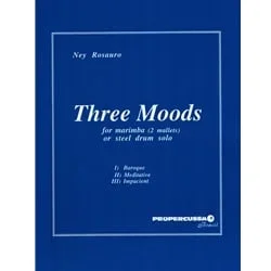 3 Moods – Marimba (or Steel Drum) Solo