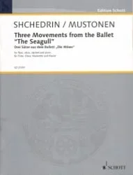 3 Movements from the Ballet “The Seagull” – Flute, Oboe, Clarinet, and Piano