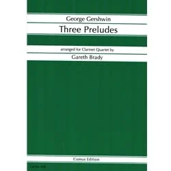 3 Preludes – Clarinet Quartet