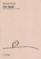 3 Studies – E-flat Piccolo Clarinet Unaccompanied