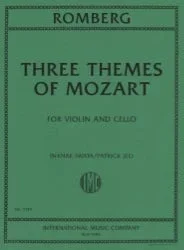 3 Themes of Mozart – Violin and Cello Duet