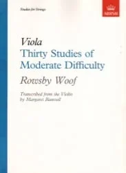 30 Studies of Moderate Difficulty – Viola
