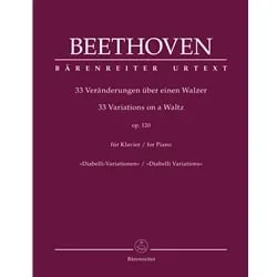 33 Variations on a Waltz op. 120 “Diabelli Variations” – Piano