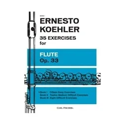 35 Exercises, Op. 33, Volume: 15 Easy Exercises – Flute