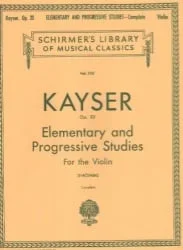 36 Elementary and Progressive Studies, Op. 20 – Violin