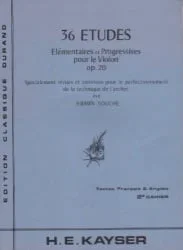 36 Etudes, Vol. 2 – Violin