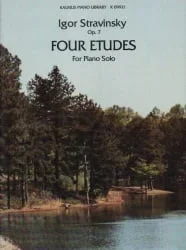 4 Etudes, Op. 7 (Newly Engraved) – Piano