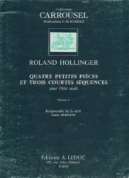 4 Little Pieces – Flute Unaccompanied