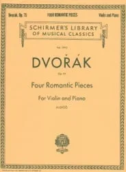 4 Romantic Pieces, Op. 75 – Violin and Piano